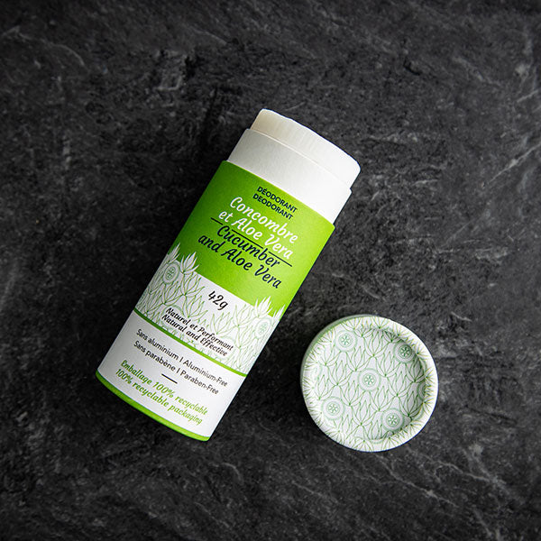 Déodorant Naturel – Concombre et Aloe Vera
