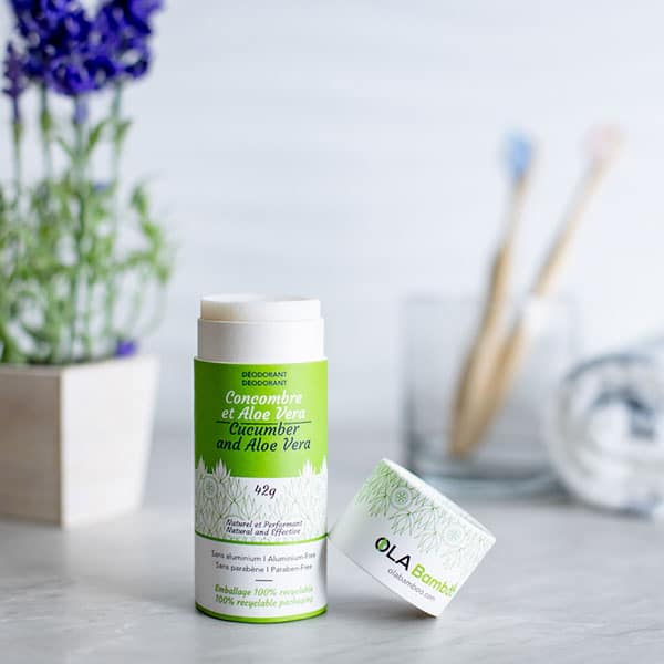 Déodorant Naturel – Concombre et Aloe Vera