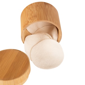 Découvrez le Coffret de tampons démaquillants réutilisables OLA Bamboo