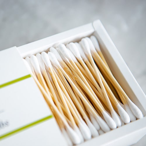 Bamboo Cotton Swabs