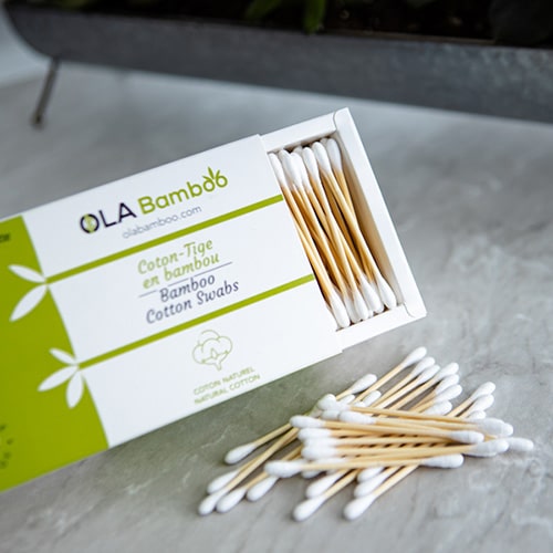 Bamboo Cotton Swabs